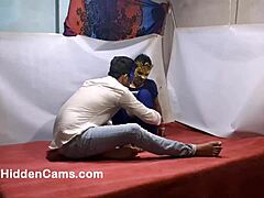 Desi bhabhi gets her pussy fucked hard in homemade video