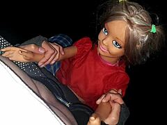 Moja scéna s sexy bábikou Daphne v akcii