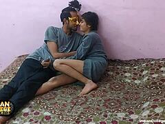 Watch this skinny Indian babe get her pussy and ass filled with cum in this homemade porn video
