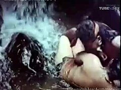 Big-Breasted Mallu Aunty Gets Naughty in the Great Outdoors