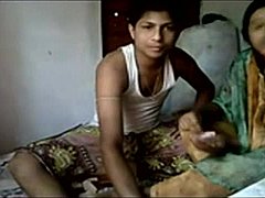 Amateur Indian couple gets down and dirty in their homemade video