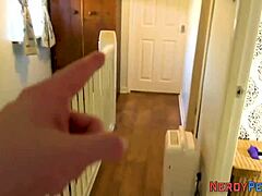 HD-video av en amatör som ger en nörd en avsugning