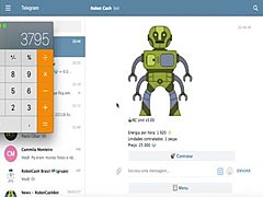 Brazilian Teen Goes Live on Robot Cash Telegram