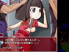 Sexy crossdressing and hentai game with Japanese anime