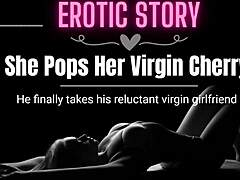 Еротична аудио история за първия път на девственици в порно