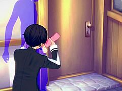 Большие гей-мультфильмы - Хентай аниме с косплеем Сао и игрой в Хентай гей-секс