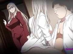 Erotik hentai'de çizgi film anne ve üvey kızı