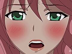 Nana excitée avec de gros seins jouit pour la première fois dans une vidéo hentai