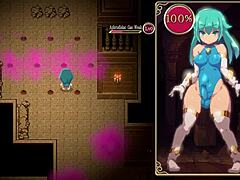 Dungeon quest hentai game with BDSM elements and Japanese voice acting