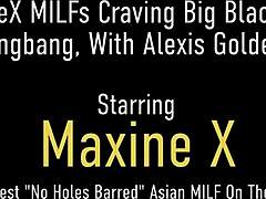 Maxine, Ludus, Alexis, Shaun, and Don Prince star in a steamy interracial encounter