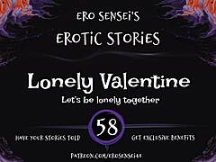 POV audio of lonely Valentine's Day fetish for women