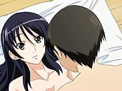 Una sensual enfermera de anime seduce a su hijastro en un encuentro tabú. ¡No te pierdas esta escena caliente y jugosa!