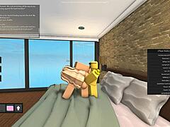 Lego blonde gets naughty animated