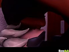 HD-video av Lara som blir bundet og knullet